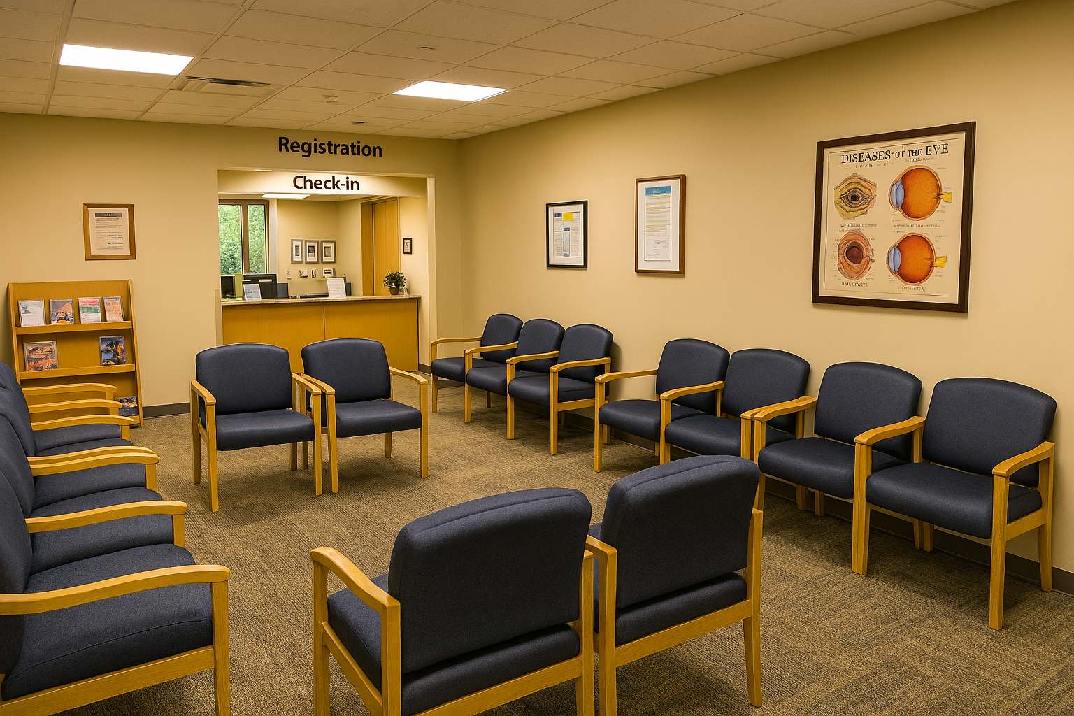 Cleaning Eye Centers